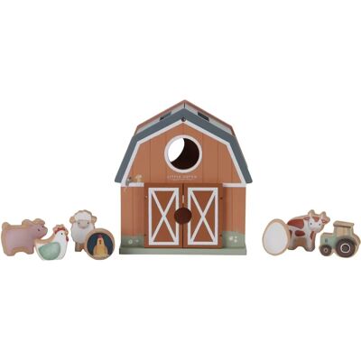 Selettore di Forme Fattoria Little Dutch - Legno, Multicolore, Unisex Selettore di Forme Fattoria Little Dutch - Legno, Multicolore, Unisex