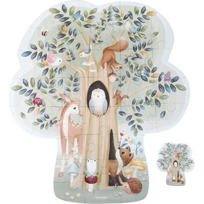 Little Dutch Puzzle Forest Friends - Puzzle - 37 Dílů Little Dutch Puzzle Forest Friends - Puzzle - 37 Dílů