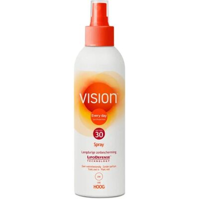 Vision High SPF30 Spray - Waterbestendige, Snel-absorberende Zonbescherming Vision High SPF30 Spray - Waterbestendige, Snel-absorberende Zonbescherming