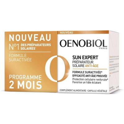 Oenobiol Sun Expert Anti-Aging Nahrungsergänzung - 2x30 Kapseln Oenobiol Sun Expert Anti-Aging Nahrungsergänzung - 2x30 Kapseln
