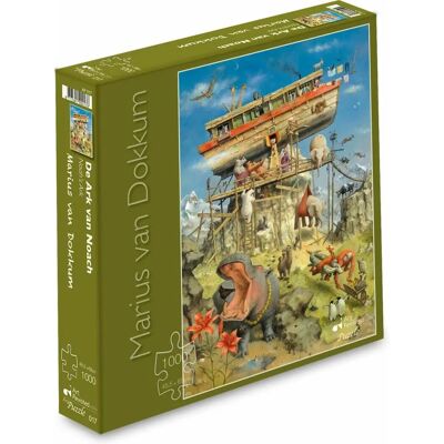 ART Marius van Dokkum - De Ark van Noach Puzzel - 1000 Stukjes ART Marius van Dokkum - De Ark van Noach Puzzel - 1000 Stukjes