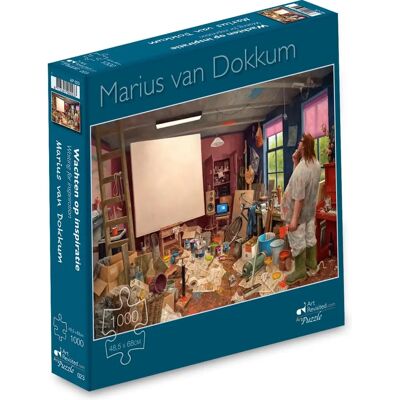 ART Marius Van Dokkum Wachten Op Inspiratie - Rompecabezas - 1000 Piezas ART Marius Van Dokkum Wachten Op Inspiratie - Rompecabezas - 1000 Piezas