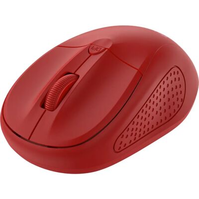 Souris sans fil Trust PRIMO - Rouge - Ambidextre - 1600 DPI - Publicité Souris sans fil Trust PRIMO - Rouge - Ambidextre - 1600 DPI - Publicité