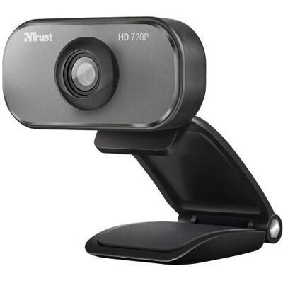 Trust 20818 Webcam 2MP 1600x1200 Píxeles USB Gris - Cámara Web Trust 20818 Webcam 2MP 1600x1200 Píxeles USB Gris - Cámara Web