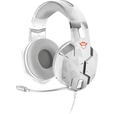 Casque de jeu filaire Trust GXT 322W Blanc - Casque - Publicité Casque de jeu filaire Trust GXT 322W Blanc - Casque - Publicité