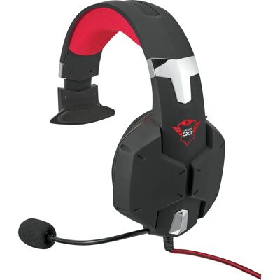 Auriculares gaming Trust GXT 321 con cable, negro y rojo - Auriculares Auriculares gaming Trust GXT 321 con cable, negro y rojo - Auriculares