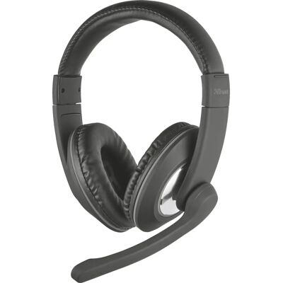 Trust Koptelefoon Model 21662 - Koptelefoon met microfoon Trust Koptelefoon Model 21662 - Koptelefoon met microfoon