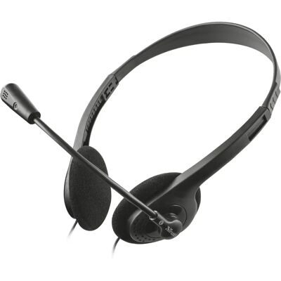 Trust Chat Headset - ČIERNA Trust Chat Headset - ČIERNA