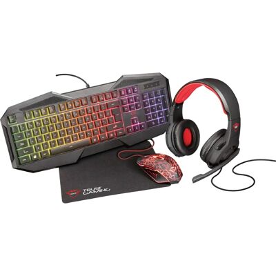 Trust GXT 788RW Gaming Bundle - Black Trust GXT 788RW Gaming Bundle - Black