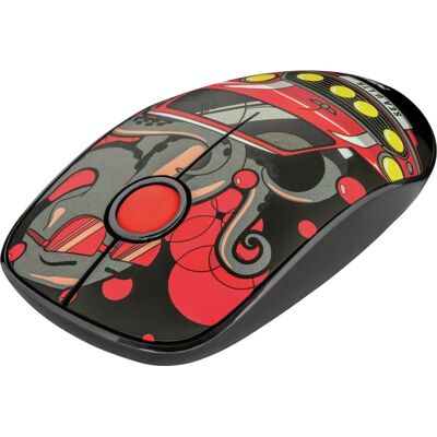 Souris Sans Fil Sketch Ambidextre Trust - 1600 DPI - Publicité Souris Sans Fil Sketch Ambidextre Trust - 1600 DPI - Publicité