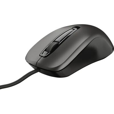 Trust Carve Mus Ambidextrous USB Type-A Optisk 1200 DPI - Mus Trust Carve Mus Ambidextrous USB Type-A Optisk 1200 DPI - Mus