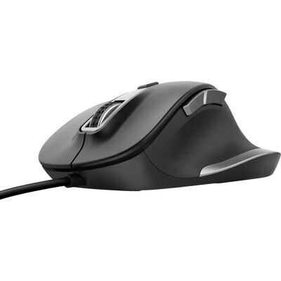 Trust Fyda Kabellose Maus - Ergonomisch - 6 Tasten - 10m Reichweite - Schwarz Trust Fyda Kabellose Maus - Ergonomisch - 6 Tasten - 10m Reichweite - Schwarz