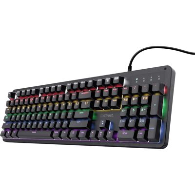 Trust GXT 863 Mazz Gaming Mechaniczna Klawiatura - Czarna Trust GXT 863 Mazz Gaming Mechaniczna Klawiatura - Czarna