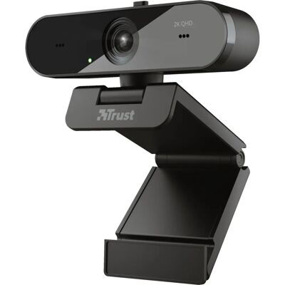 Trust Taxon - Qhd 2k -Streaming Webcam - Autofocus - Black Trust Taxon - Qhd 2k -Streaming Webcam - Autofocus - Black