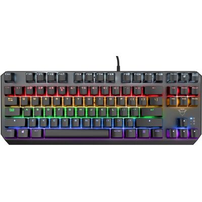 Tastiera Gaming Meccanica Trust GXT 834 Callaz - Nero Tastiera Gaming Meccanica Trust GXT 834 Callaz - Nero