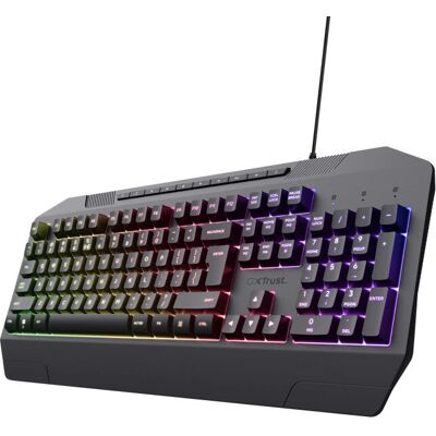 Trust GXT 836 EVOCX RGB Gaming-tangentbord - Svart Trust GXT 836 EVOCX RGB Gaming-tangentbord - Svart