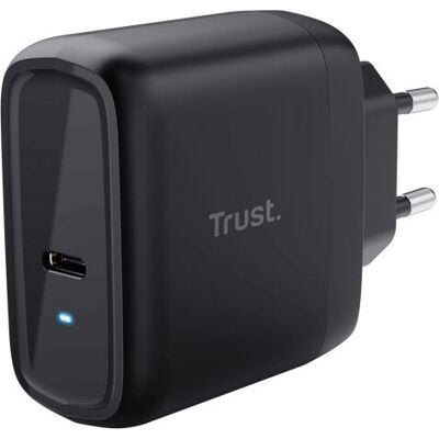 Chargeur Universel Trust Maxo 65W Noir - Adaptateur Murale, Câble USB-C - Publicité Chargeur Universel Trust Maxo 65W Noir - Adaptateur Murale, Câble USB-C - Publicité