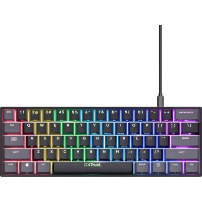 Trust GXT 867 Acira Gaming Mechaniczna Klawiatura - Czarna Trust GXT 867 Acira Gaming Mechaniczna Klawiatura - Czarna