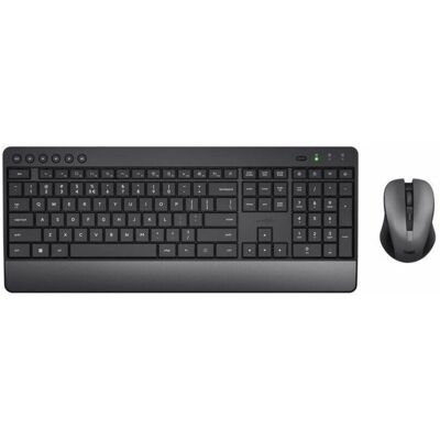 Trust TKM-450 Trådløst Tastatur og Mus - Nordisk - Sort Trust TKM-450 Trådløst Tastatur og Mus - Nordisk - Sort