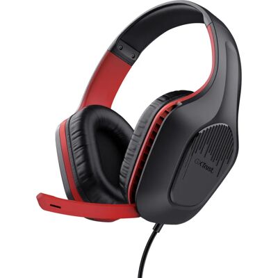 Trust Gaming GXT 415S Zirox - Schwarz/Rot Trust Gaming GXT 415S Zirox - Schwarz/Rot
