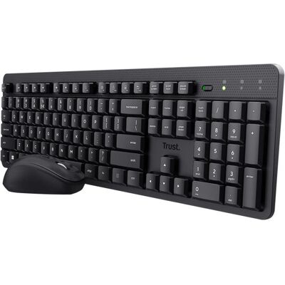 Ensemble clavier et souris sans fil Trust Ody II - Noir Ensemble clavier et souris sans fil Trust Ody II - Noir