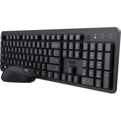 Trust Ody II Ensemble Clavier et Souris - Sans fil, Noir - Publicité Trust Ody II Ensemble Clavier et Souris - Sans fil, Noir - Publicité