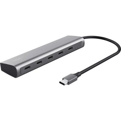 Trust Halyx USB 3.2 Gen 1 Type-C Zilver Trust Halyx USB 3.2 Gen 1 Type-C Zilver