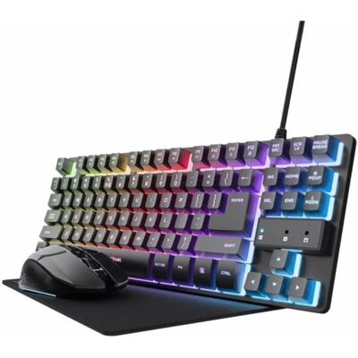 Teclado con Ratón Gaming Trust GXT794 - Negro Teclado con Ratón Gaming Trust GXT794 - Negro