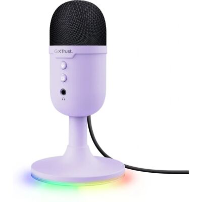 Trust GXT 234P Yunix Microphone USB Violet - Microphone - Publicité Trust GXT 234P Yunix Microphone USB Violet - Microphone - Publicité