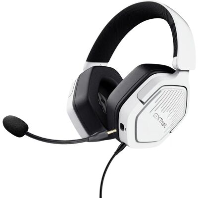 Trust GXT492W Carus Headset - Kabelgebunden, Weiß, Verstellbar, Mehrplattform Trust GXT492W Carus Headset - Kabelgebunden, Weiß, Verstellbar, Mehrplattform