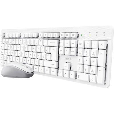 Pack Teclado + Ratón Trust Ody II, Inalámbrico, Silencioso Pack Teclado + Ratón Trust Ody II, Inalámbrico, Silencioso