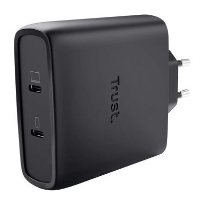 Trust Maxo 100W Dubbla USB-C GaN Laddare - Laddare Trust Maxo 100W Dubbla USB-C GaN Laddare - Laddare