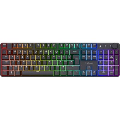 Trust GXT 868 Torix - Drahtloses Mechanisches AZERTY-Tastatur Trust GXT 868 Torix - Drahtloses Mechanisches AZERTY-Tastatur