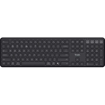 Trust Vaiya Tastatur - Kabellos Bluetooth QWERTZ Schwarz Trust Vaiya Tastatur - Kabellos Bluetooth QWERTZ Schwarz