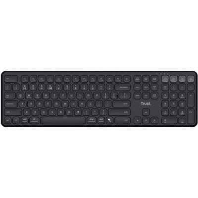 Trust - Vaiya Multidevice Wirls Keyboard - Keyboard Trust - Vaiya Multidevice Wirls Keyboard - Keyboard