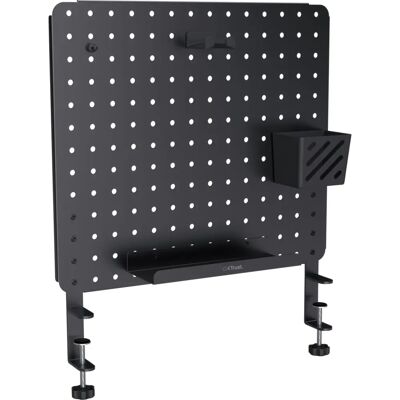 Trust Gxt723 Vesto Metall-Pegboard - Schreibtisch-Organizer-Set Trust Gxt723 Vesto Metall-Pegboard - Schreibtisch-Organizer-Set