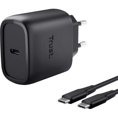 Trust Maxo 45W USB-C Töltő - Gyors töltés - Fekete Trust Maxo 45W USB-C Töltő - Gyors töltés - Fekete