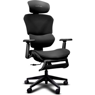 Trust - GXT 725 Rivara - Sort - Fodstøtte - Gamingstol Trust - GXT 725 Rivara - Sort - Fodstøtte - Gamingstol