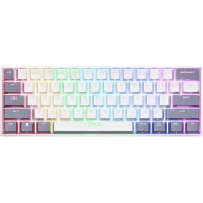 Trust - GXT 873 Acira - Blanc - Tri Wireless - Keyboard Trust - GXT 873 Acira - Blanc - Tri Wireless - Keyboard