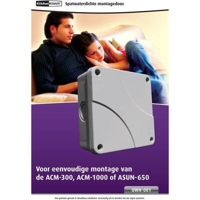 KlikAanKlikUit OWH-001 - Elektrische Montagebox KlikAanKlikUit OWH-001 - Elektrische Montagebox