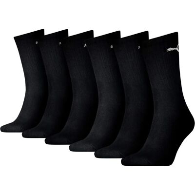 Puma 3er-Pack Crew Socken (7312) - schwarz (7312-200) Puma 3er-Pack Crew Socken (7312) - schwarz (7312-200)