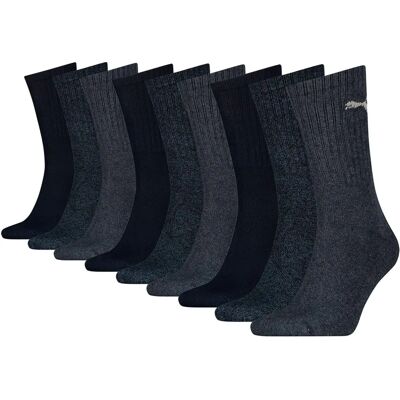 Puma Chaussettes de Sport pour Hommes 3 Pack - Chaussettes Puma Chaussettes de Sport pour Hommes 3 Pack - Chaussettes