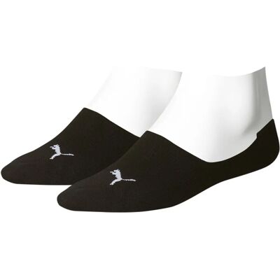Puma Calcetines Footie 2-Pack (141011001) - negro Puma Calcetines Footie 2-Pack (141011001) - negro