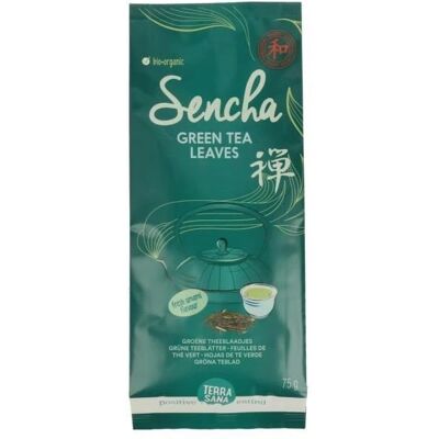 Terrasana Sencha Grønn Te - Første Høst - 75g Terrasana Sencha Grønn Te - Første Høst - 75g