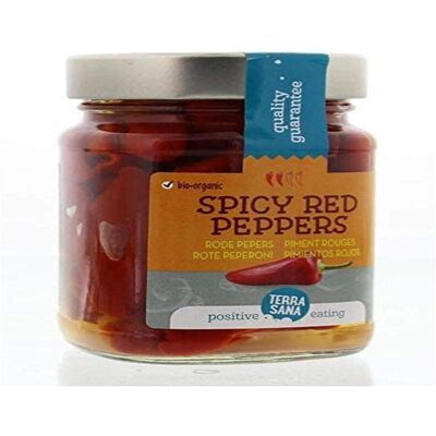 Pimientos Rojos Orgánicos Terrasana - 220g Pimientos Rojos Orgánicos Terrasana - 220g