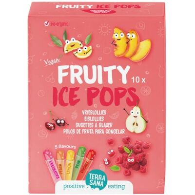 Økologiske Fuity ice pops - Ulike smaker - Iskrem Økologiske Fuity ice pops - Ulike smaker - Iskrem