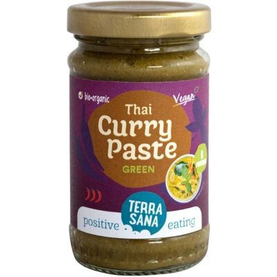 Terrasana Pasta de Curry Verde Tailandês Orgânico 120 g Terrasana Pasta de Curry Verde Tailandês Orgânico 120 g