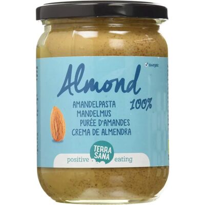 Krem migdałowy bio prażony TERRASANA - 500g - Migdały Krem migdałowy bio prażony TERRASANA - 500g - Migdały