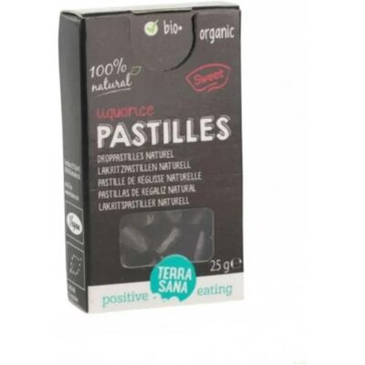 Pastillas de Regaliz Terrasana - Natural - 25g Pastillas de Regaliz Terrasana - Natural - 25g
