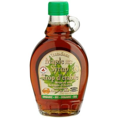 Syrop klonowy ekologiczny Terrasana - Klasa A - 250ml - Syrop klonowy Syrop klonowy ekologiczny Terrasana - Klasa A - 250ml - Syrop klonowy